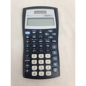 Texas Instruments TI-30X IIS Scientific Calculator Solar TESTED WORKING